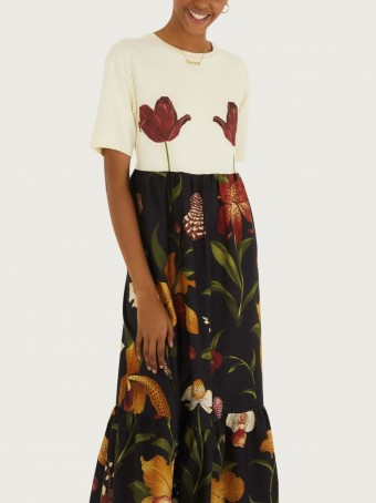 Vestido Midi Selva de Flor