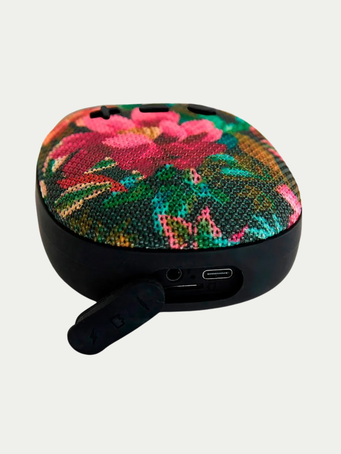 Caixinha de Som Portátil FARM Me Leva Painted Flowers 