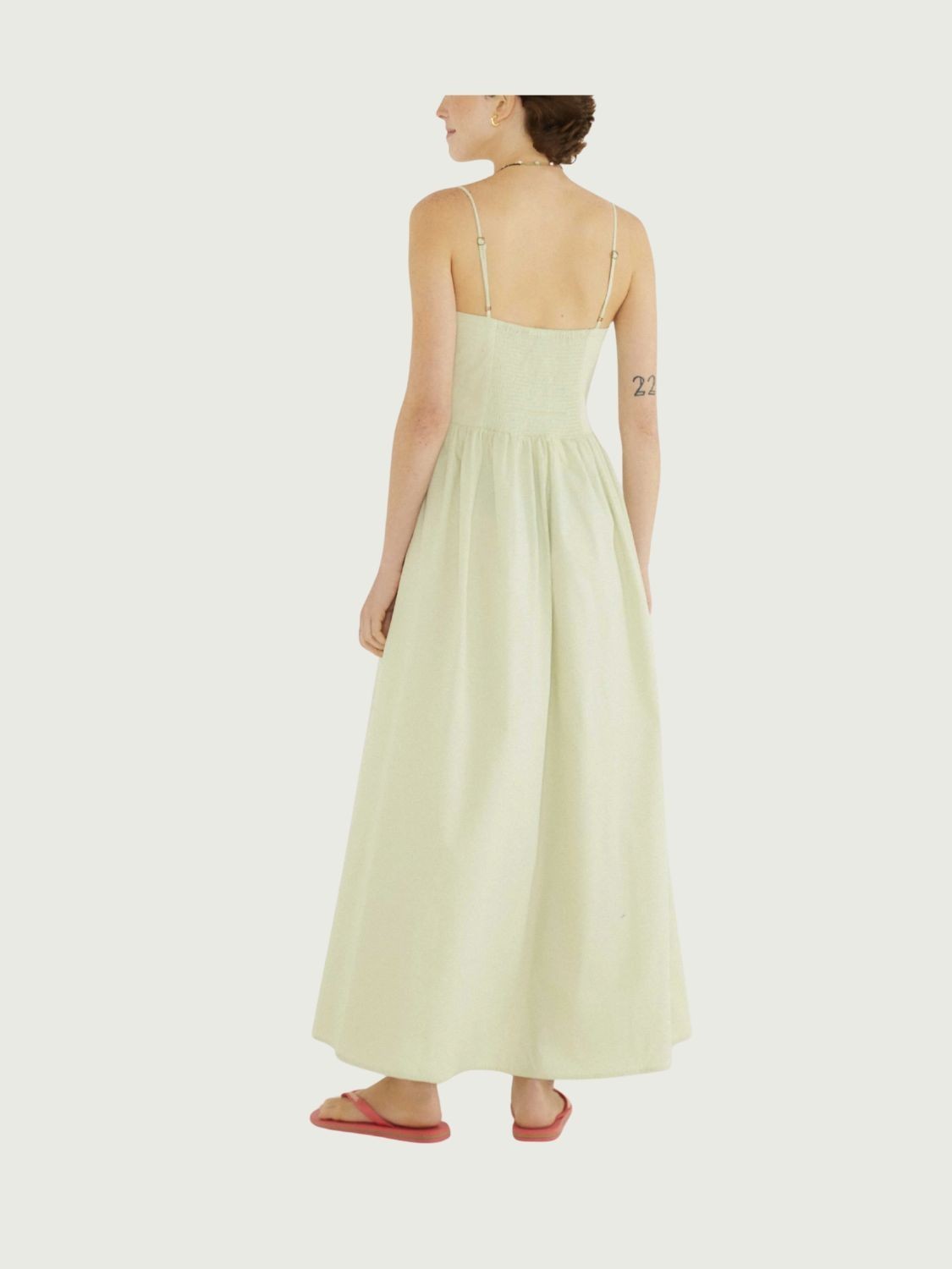 Vestido Corselet Alcinhas Verde