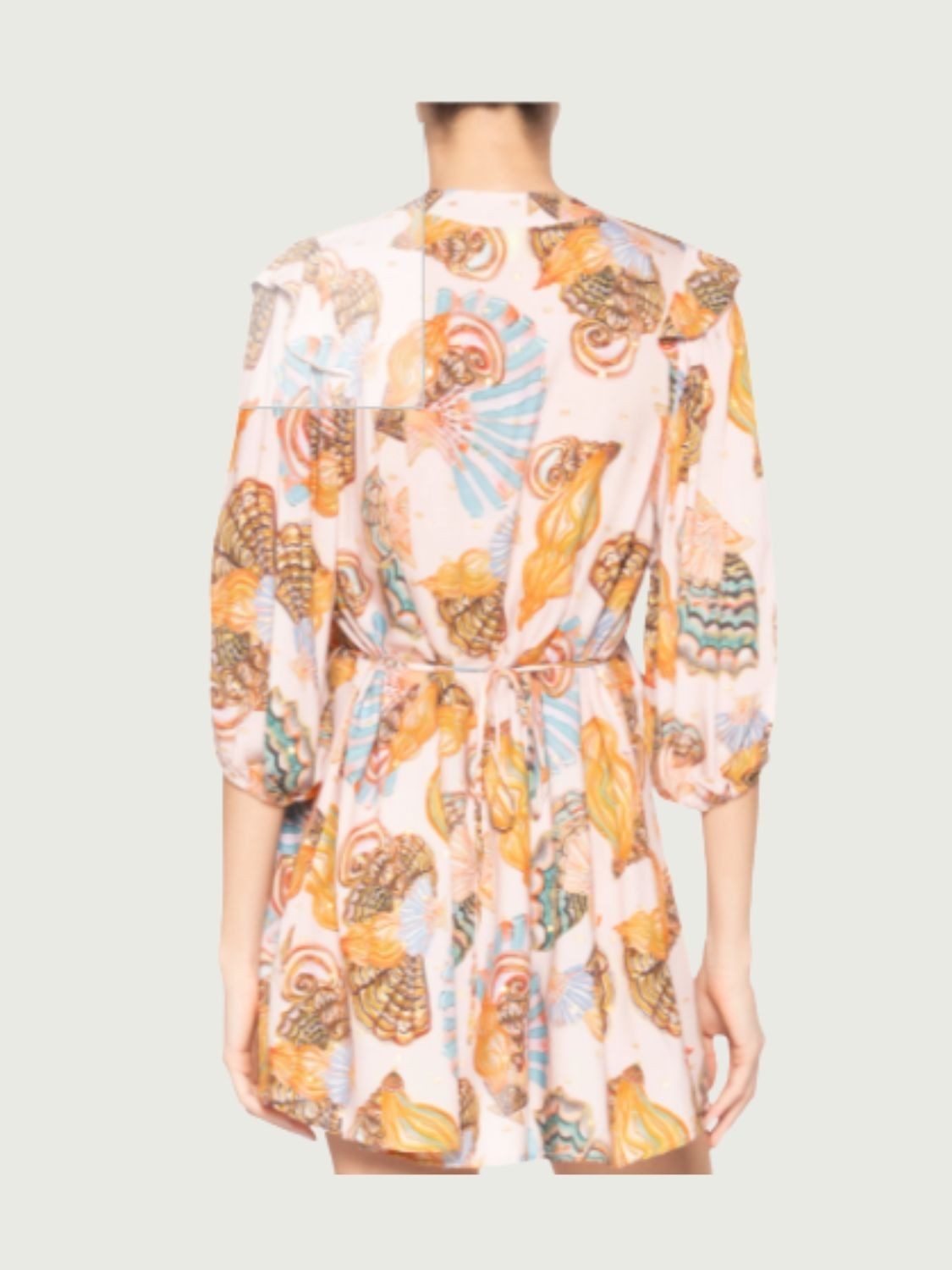 Vestido Curto Festa de Concha