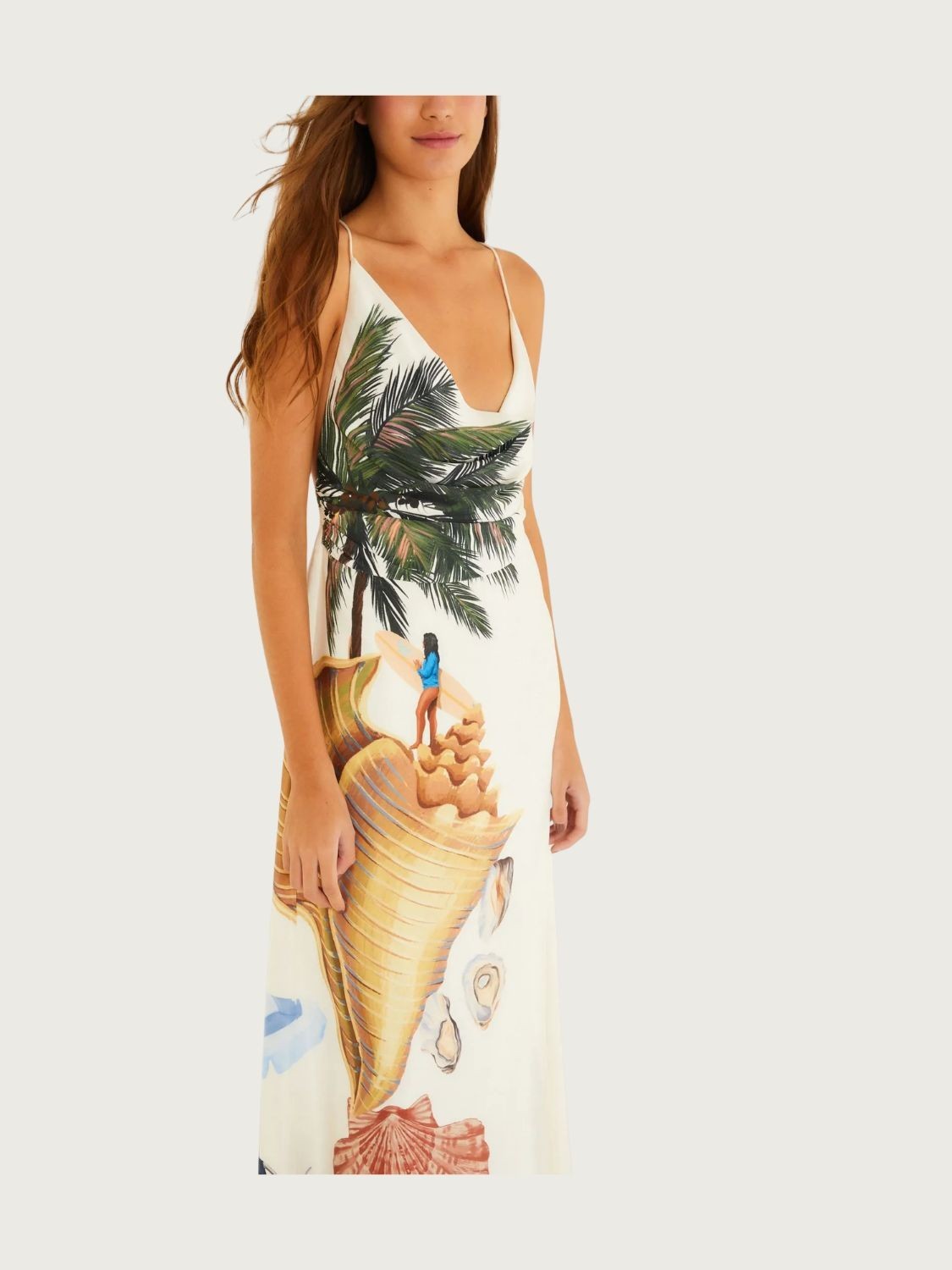 Vestido Degage Colagem Carioca