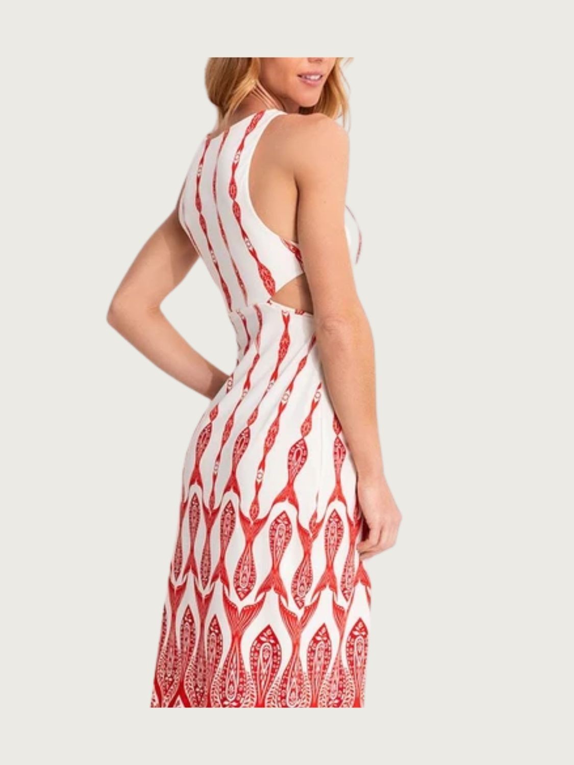 Vestido Recorte Peixe Correnteza