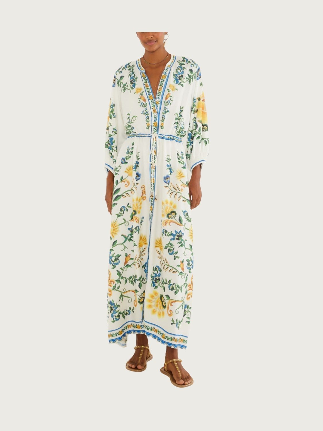 Vestido Cropped Floral Emilia