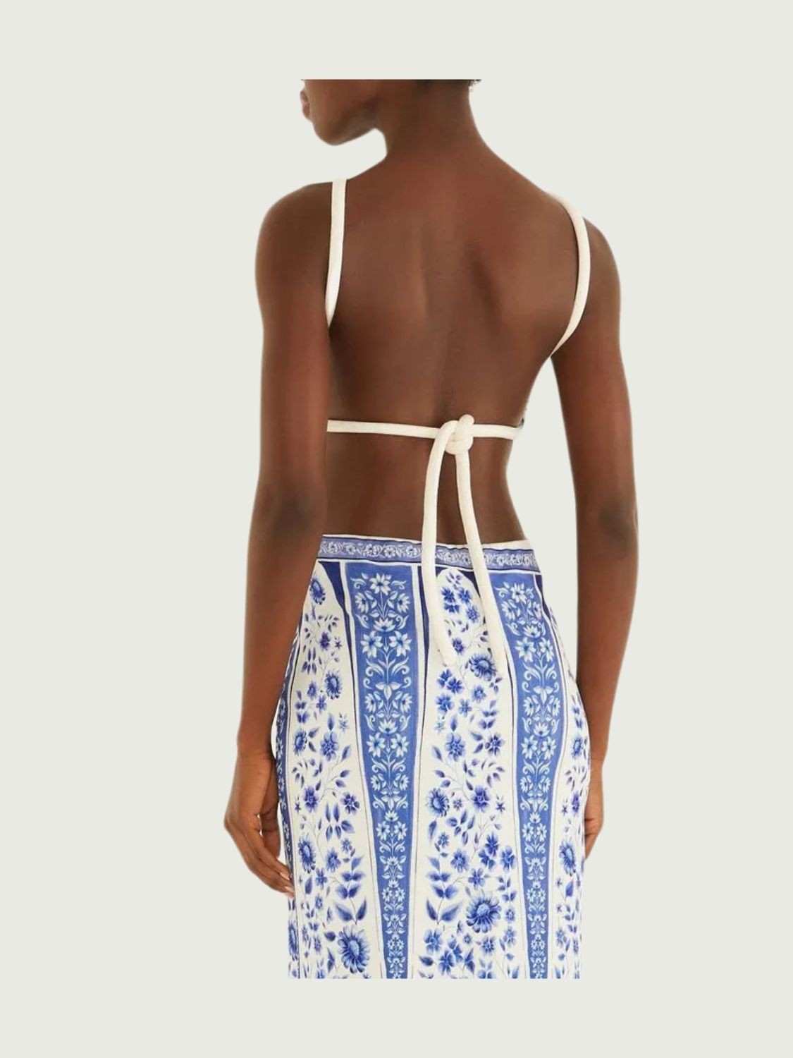 Vestido Mídi Porcelana