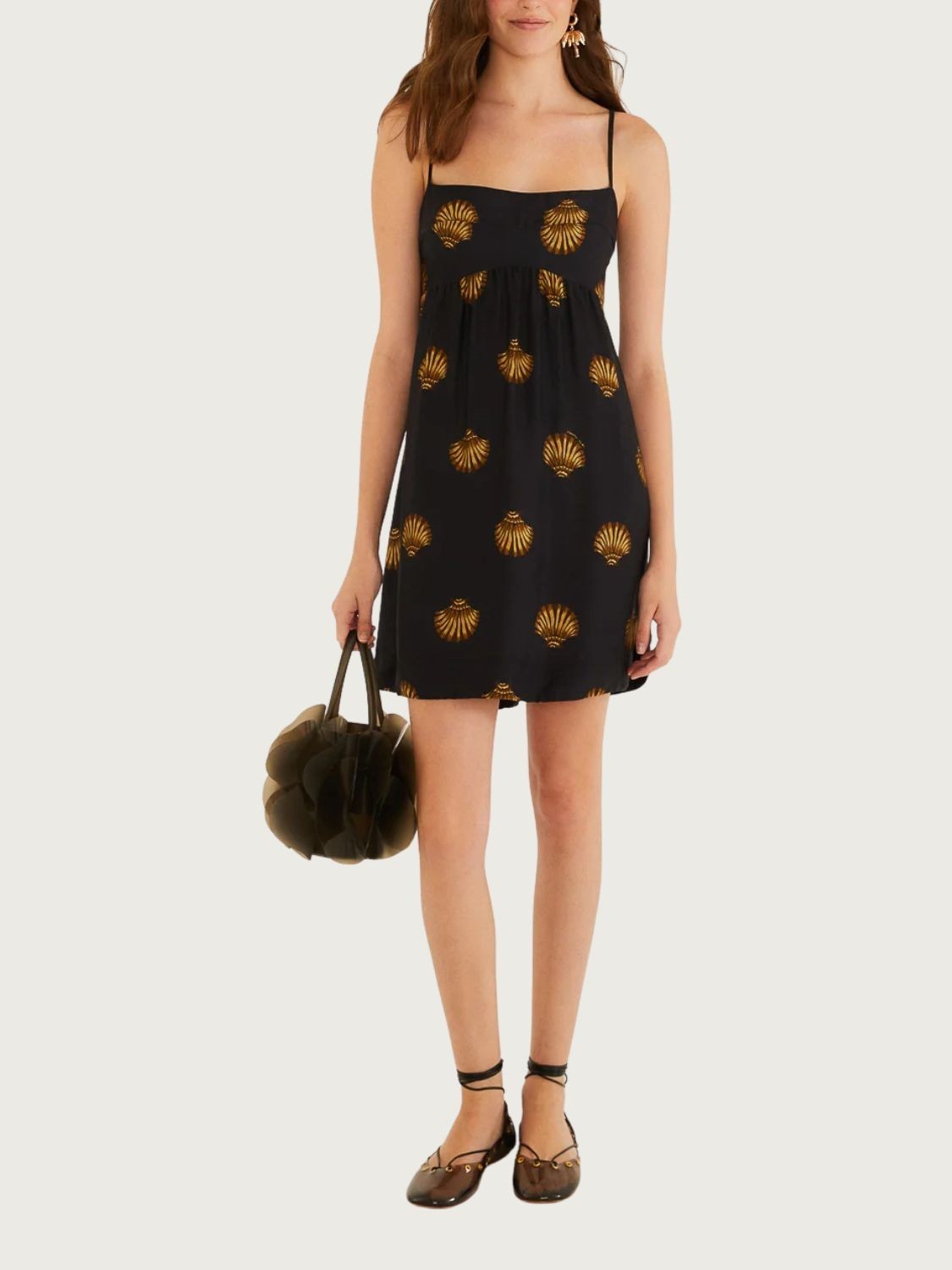 Vestido Curto Alças Conchita