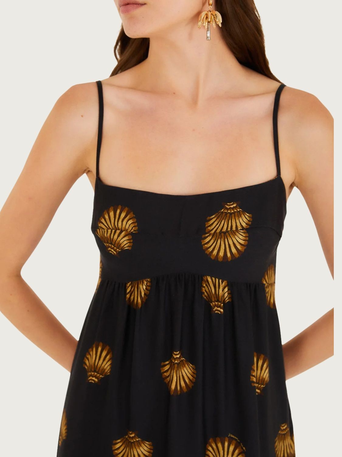 Vestido Curto Alças Conchita