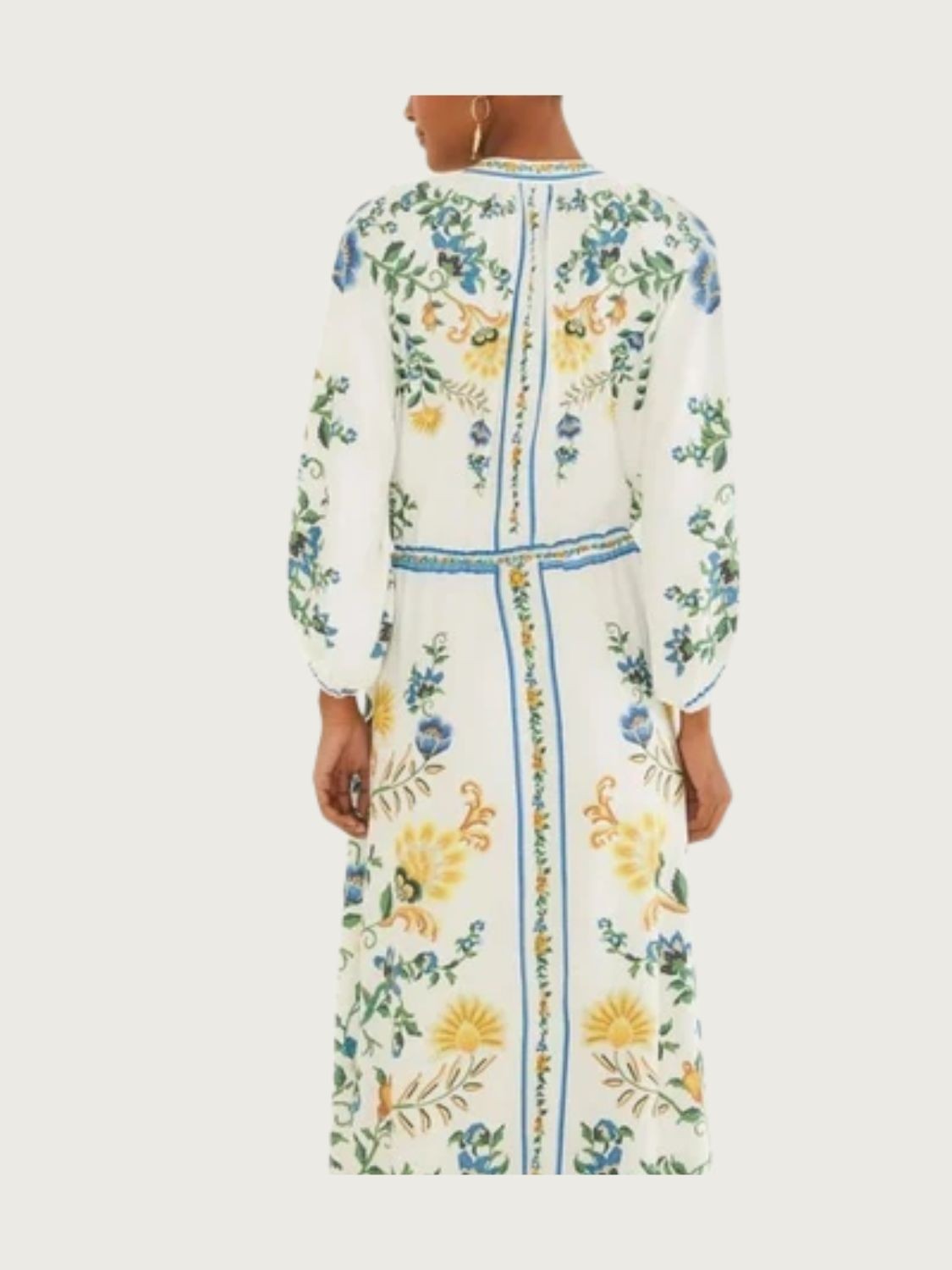 Vestido Cropped Floral Emilia