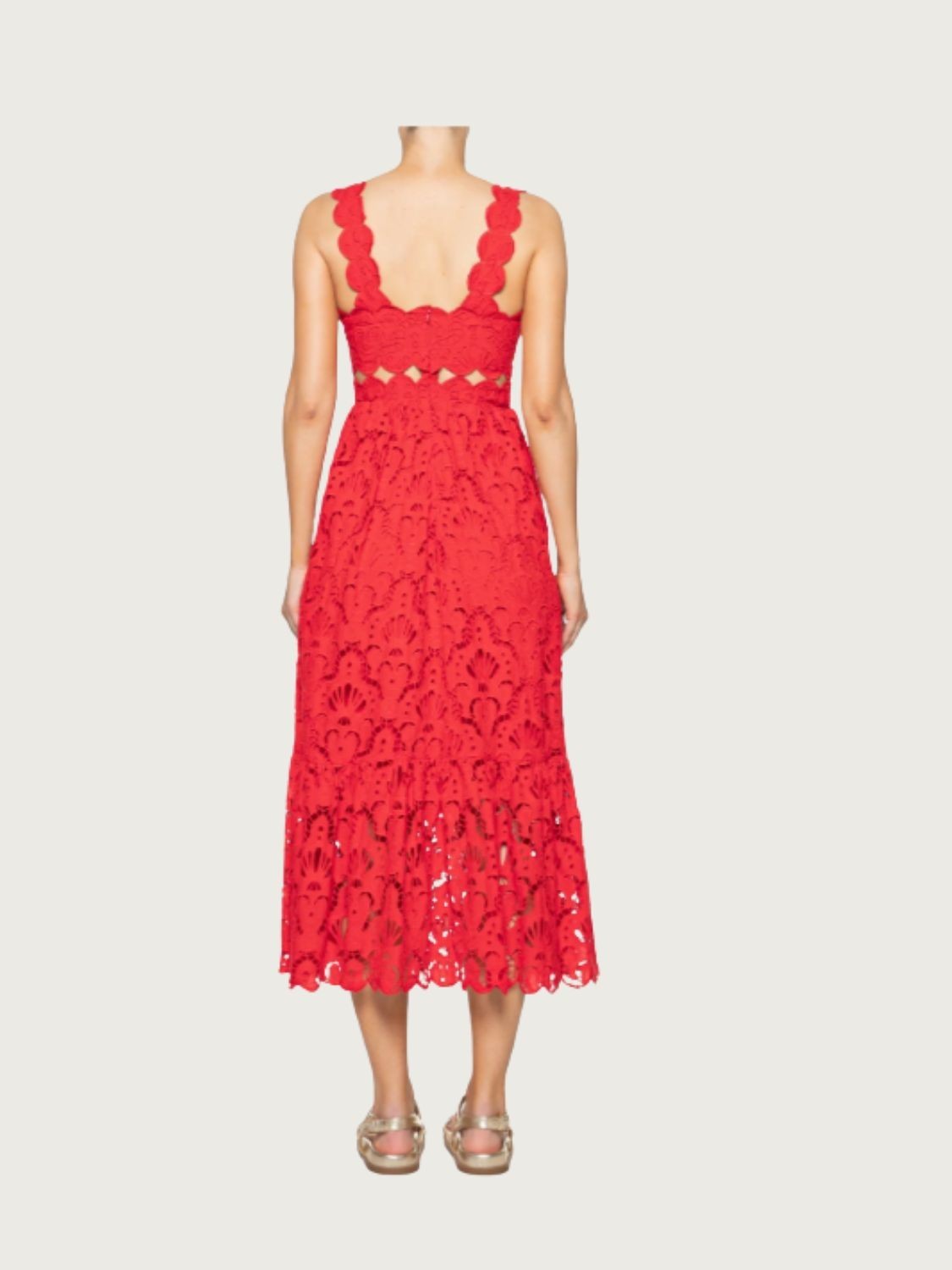 Vestido Cropped Laise Concha