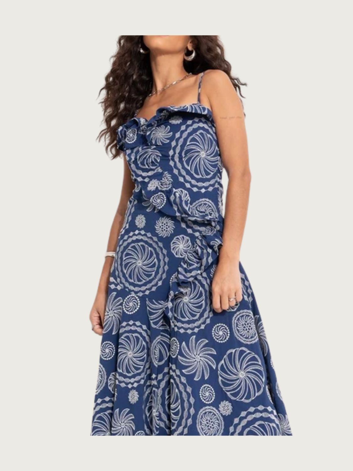 Vestido Bordado Delicadeza de Banana