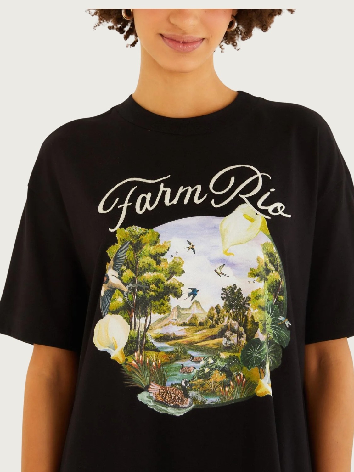 Vestido Midi Portal Paisagem do Campo