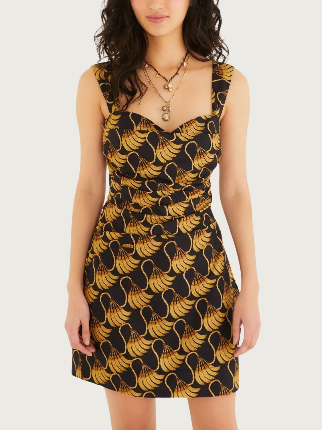 Vestido Curto Banana Tassel Mini