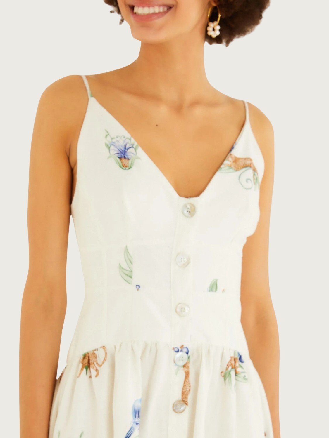 Vestido Longo Aninha Off White