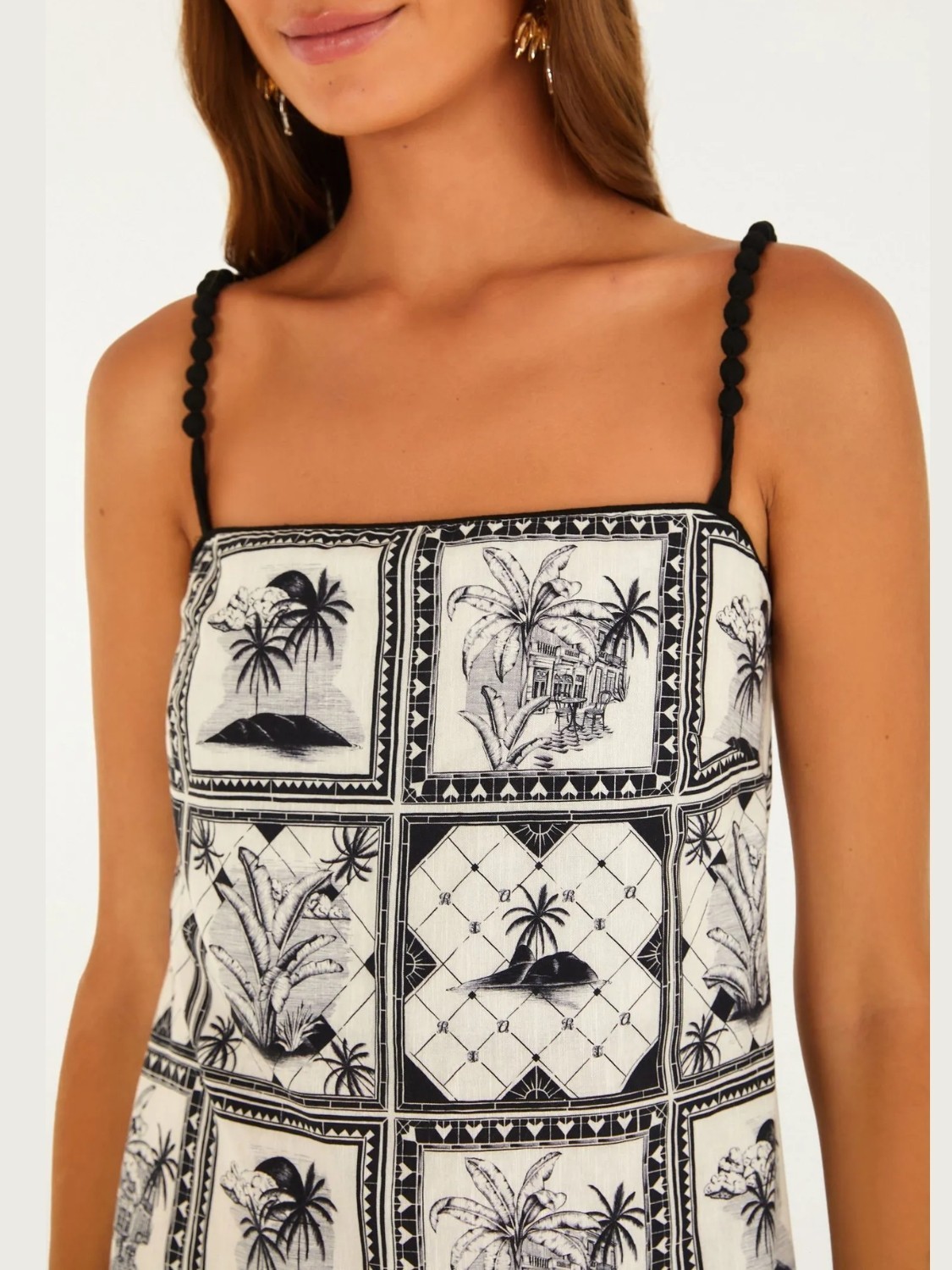 Vestido Cropped Rio Clássico