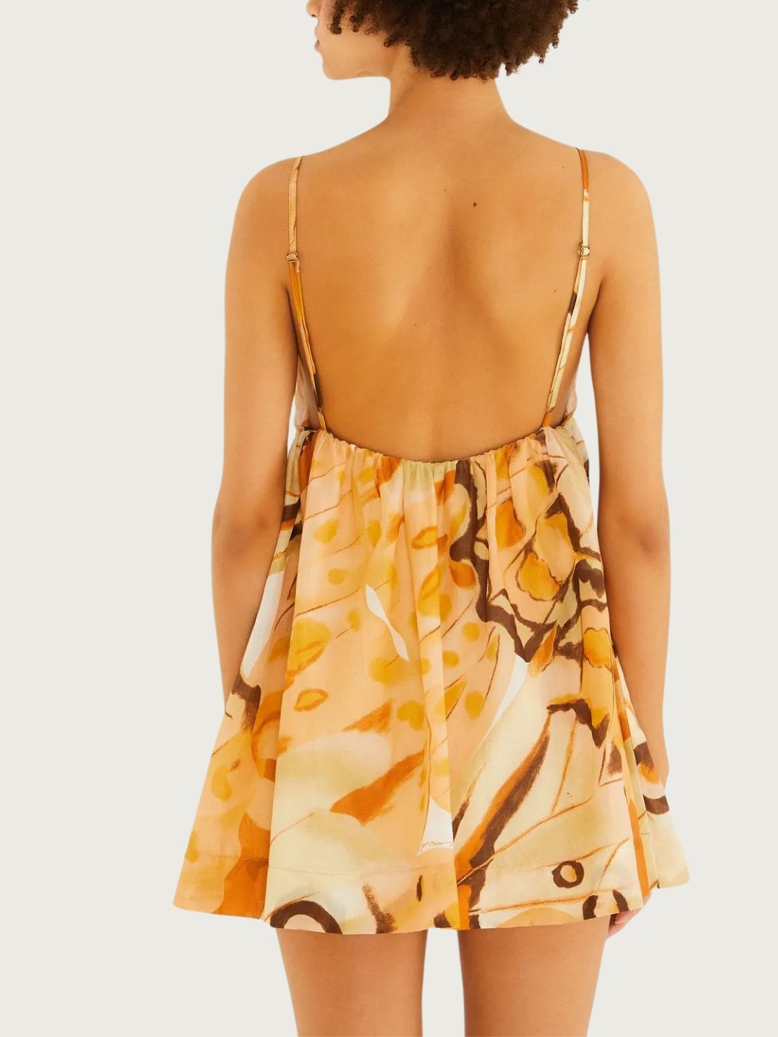 Vestido curto Borbo Onça