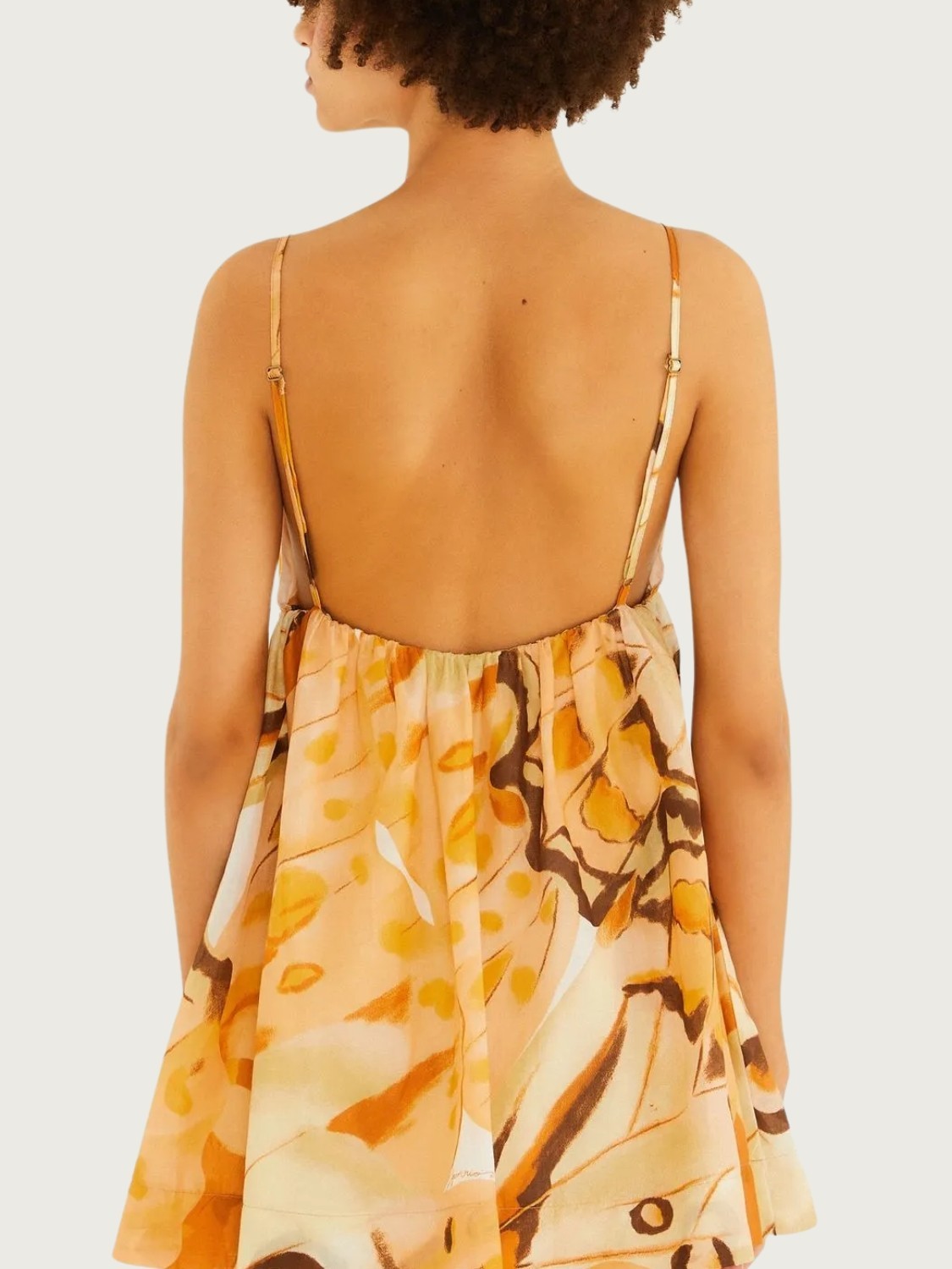 Vestido curto Borbo Onça