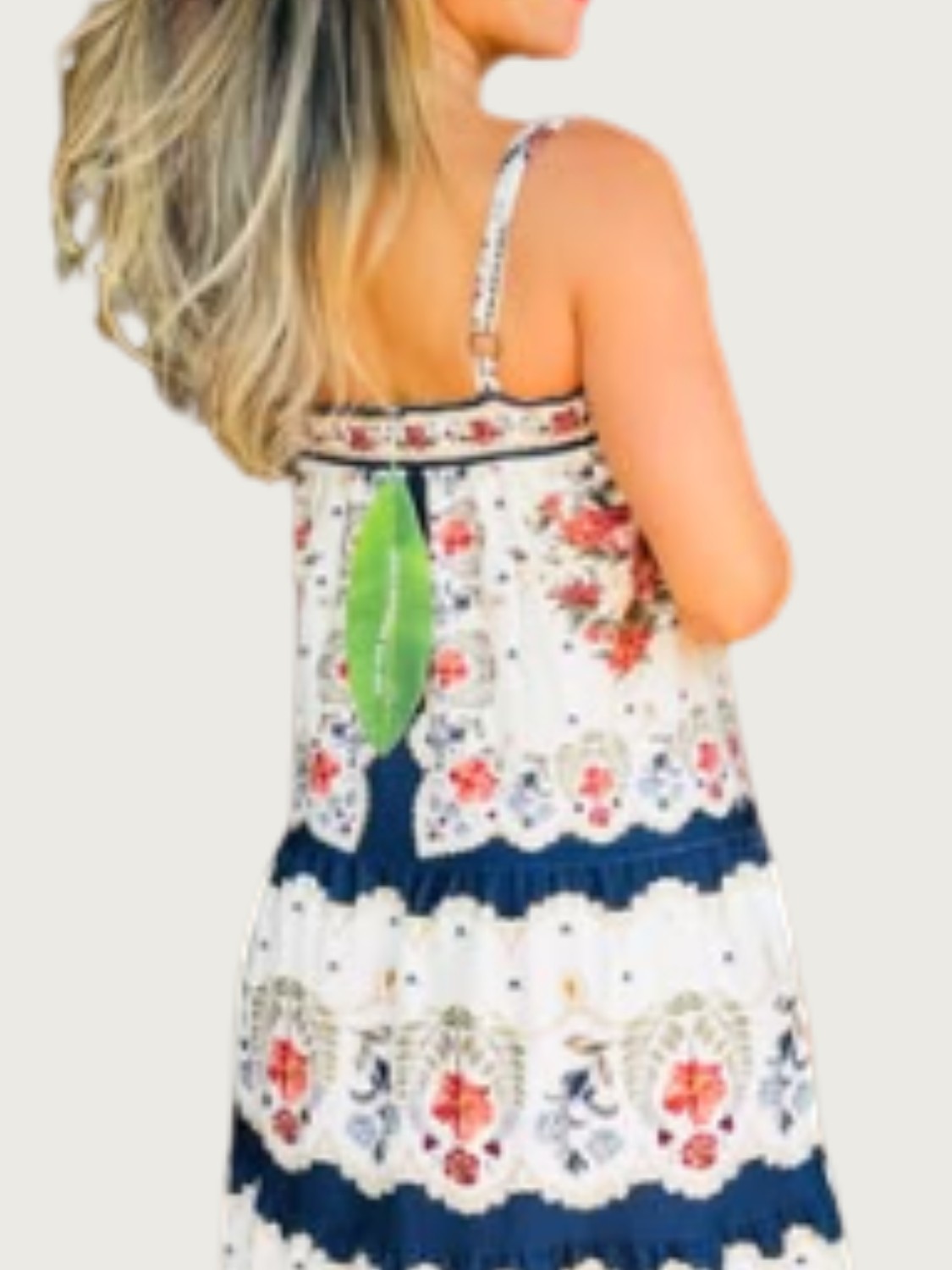 Vestido Cropped Floral Sereno