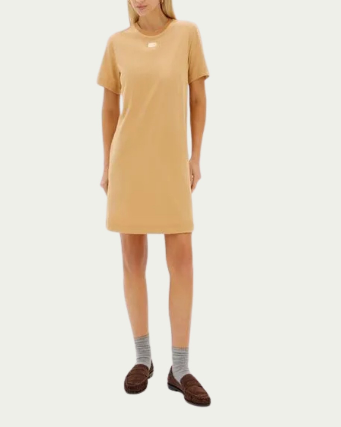 Vestido Tdress Curto Lança Perfume Algodão com Manga Curta