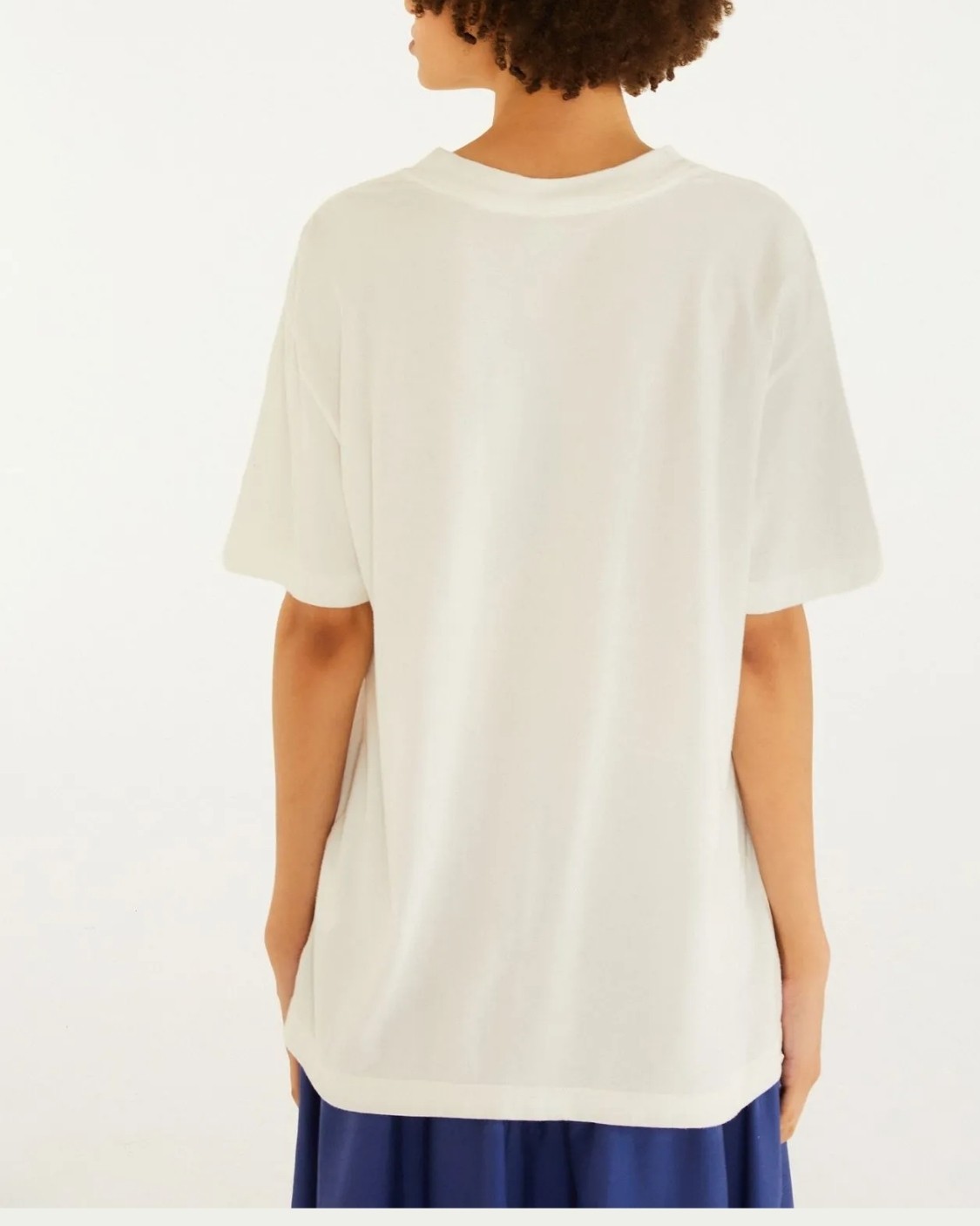 Tshirt Média Farm Coqueiro Calçadão Branco Algodão com Manga Curta 