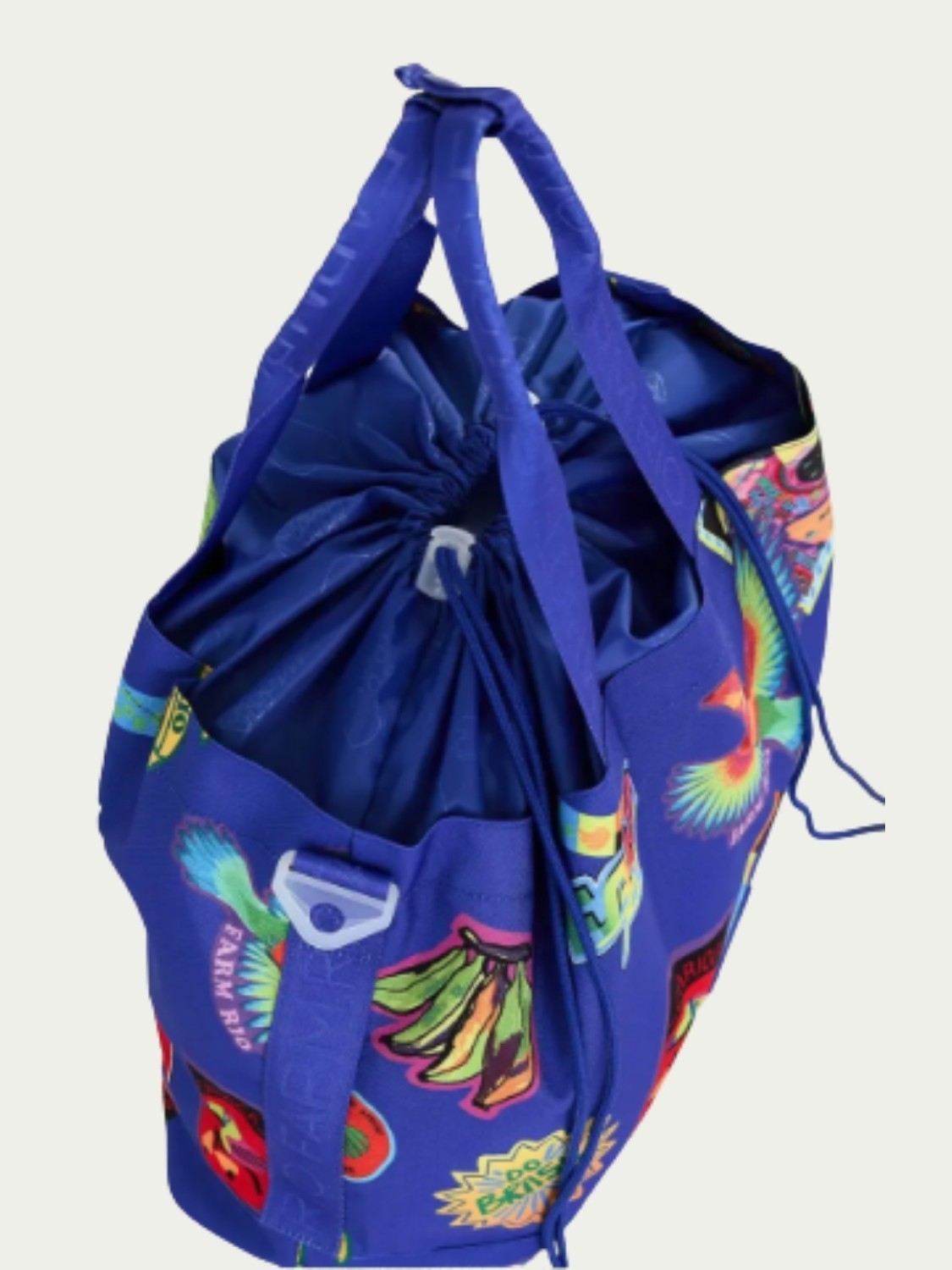 Totebag Farm Carioca Esporte Patch Rio Azul